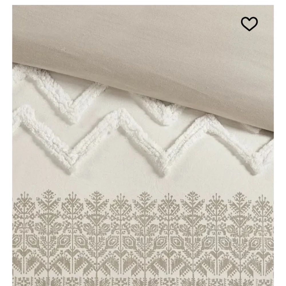 The INK+IVY Mila cotton printed duvet cover set